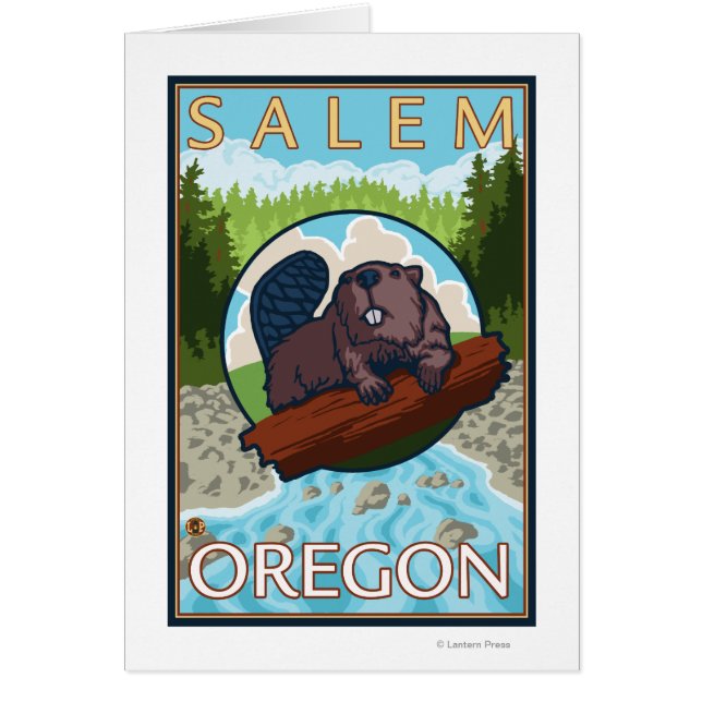 Beaver & River - Salem, Oregon (Front)