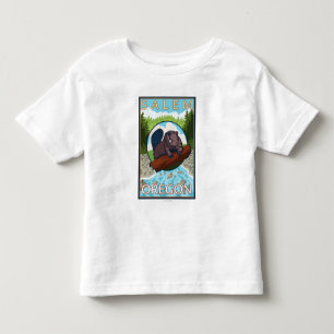 Beaver & River - Salem, Oregon Toddler T-Shirt
