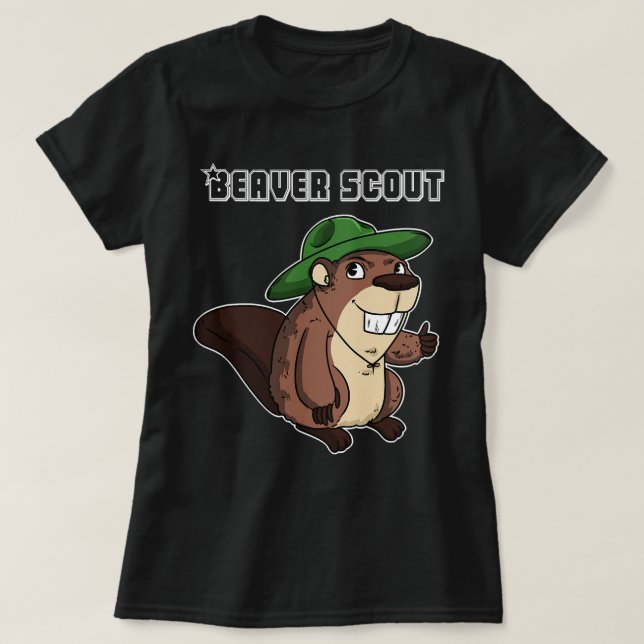 Beaver Scout T-Shirt (Design Front)