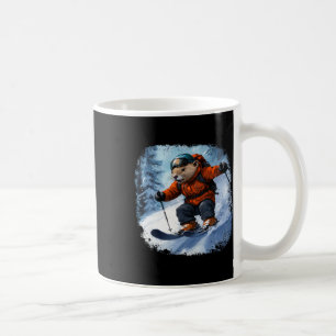 Beaver Ski Coffee Mug