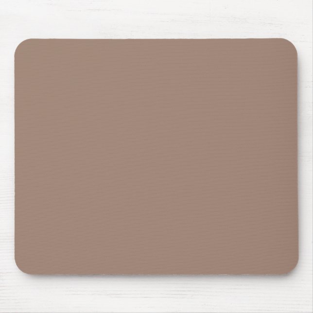 Beaver  (solid colour)  mouse pad (Front)