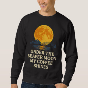 Beaver Supermoon Over Sydney Coffee Australia Sweatshirt