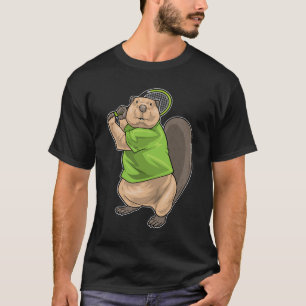 Beaver Tennis Tennis racket T-Shirt