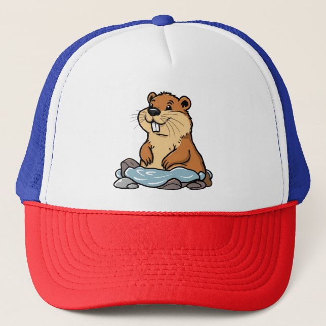 Beaver Trucker Hat (Front)