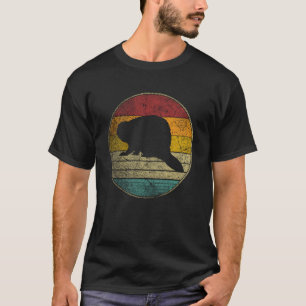 Beaver - Vintage Love Women Kids Men Retro Graphic T-Shirt