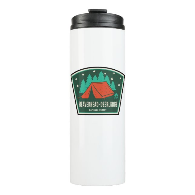 Beaverhead-Deerlodge National Forest Camping Thermal Tumbler (Front)