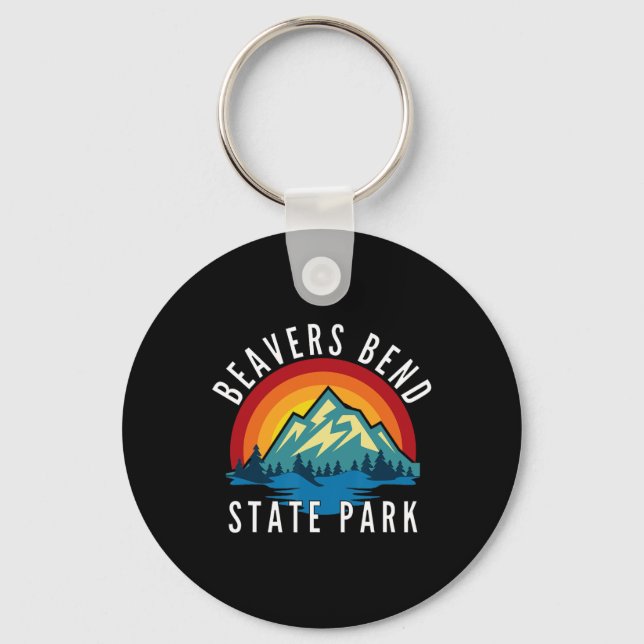 Beavers Bend State Park Oklahoma  Key Ring (Front)