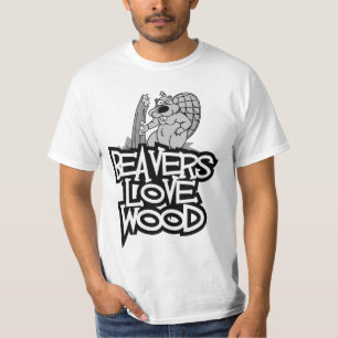 Beavers Love Wood T-shirt