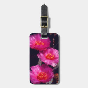 Beavertail Cactus Flowers 2 Luggage Tag