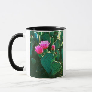 Beavertail Cactus Flowers Mug
