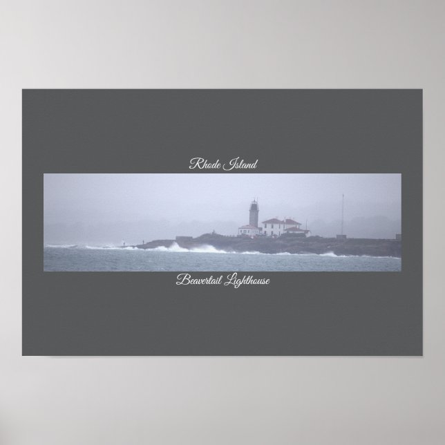Beavertail Lighthouse Poster (Front)