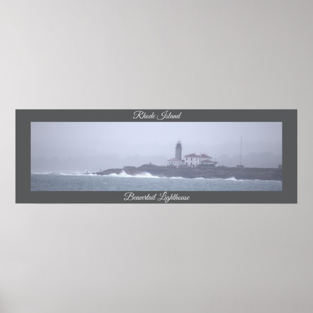 Beavertail Lighthouse Poster (Front)