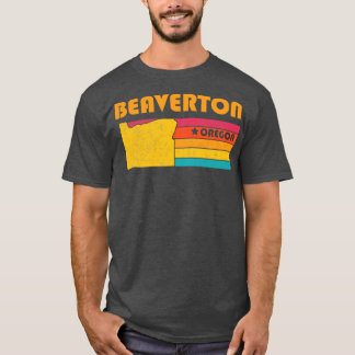 Beaverton Oregon Vintage Distressed Souvenir T-Shirt