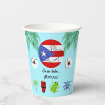 Bebe Boricua Puerto Rican Baby Shower Blue