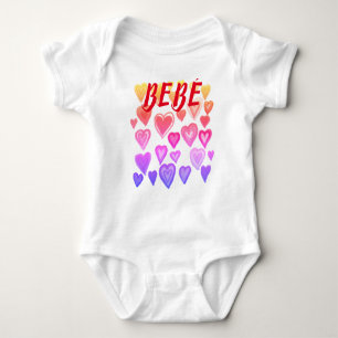 BEBE Corazones! T-Shirt Baby Bodysuit