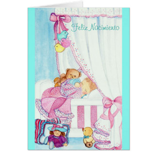 BEBÉ EN CUNA - Feliz Nacimiento