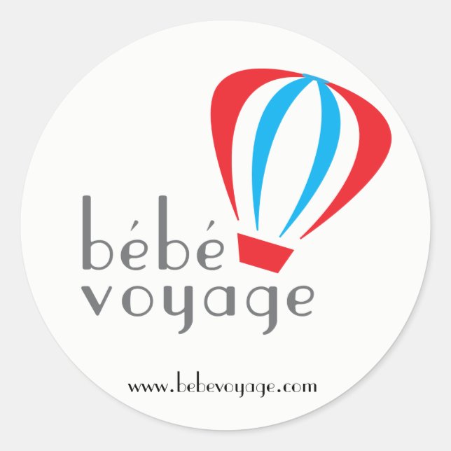 Bebe Voyage Sticker (Front)