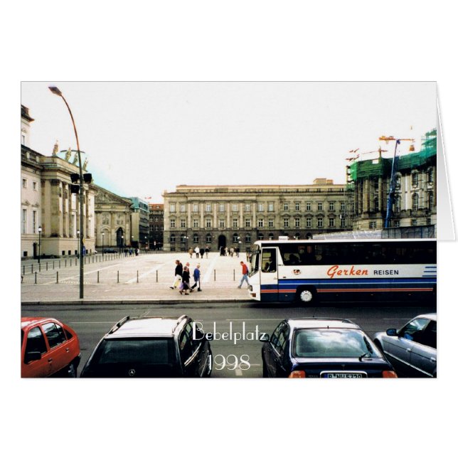 Bebelplatz Card (Front Horizontal)