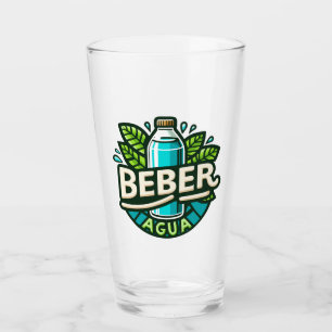 Beber agua glass