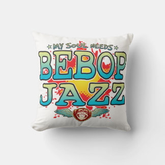 Bebop Jazz Soul Cushion