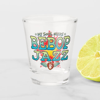 Bebop Jazz Soul Shot Glass