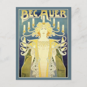 Bec Auer (Blue) Postcard
