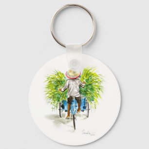 Becak Key Ring