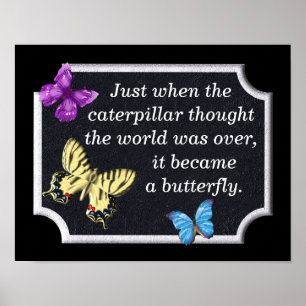 Became a Butterfly - Print