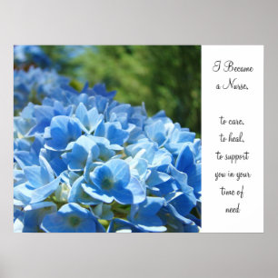 Became a Nurse to care to Heal to Support You Poster
