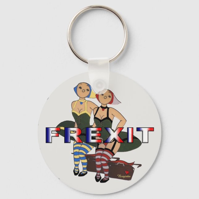 becassine frexit key ring (Front)