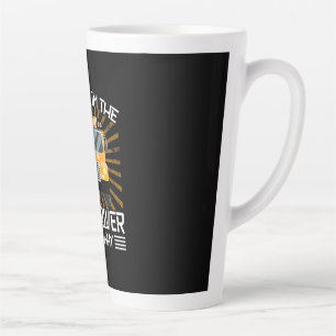 Because I Am The Bus Driver Latte Mug