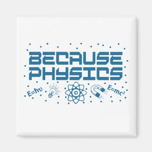 Because Physics Funny Magnet