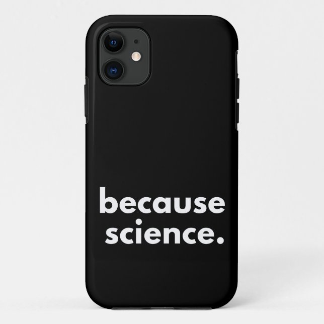 Because Science Case-Mate iPhone Case (Back)