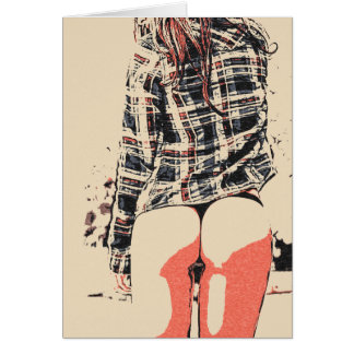 Because we love thigh gaps, sexy rear view