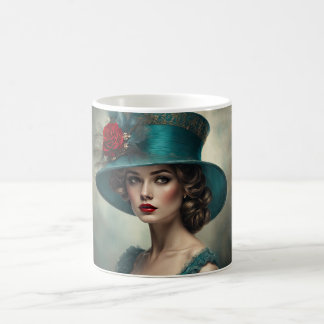 Becca A Gorgeous Art Deco Lady Coffee Mug