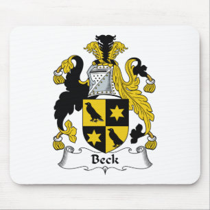 Beck Family Crest Mouse Pad