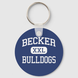 Becker - Bulldogs - High School - Becker Minnesota Key Ring