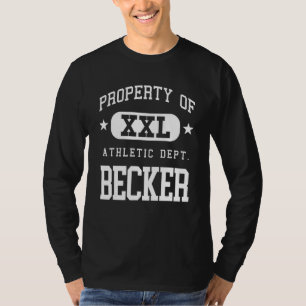 Becker XXL Athletic School Property T-Shirt