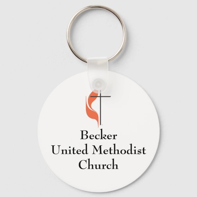 BeckerUnited MethodistChurch Key Ring (Front)