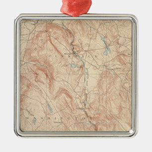 Becket, Massachusetts Metal Tree Decoration