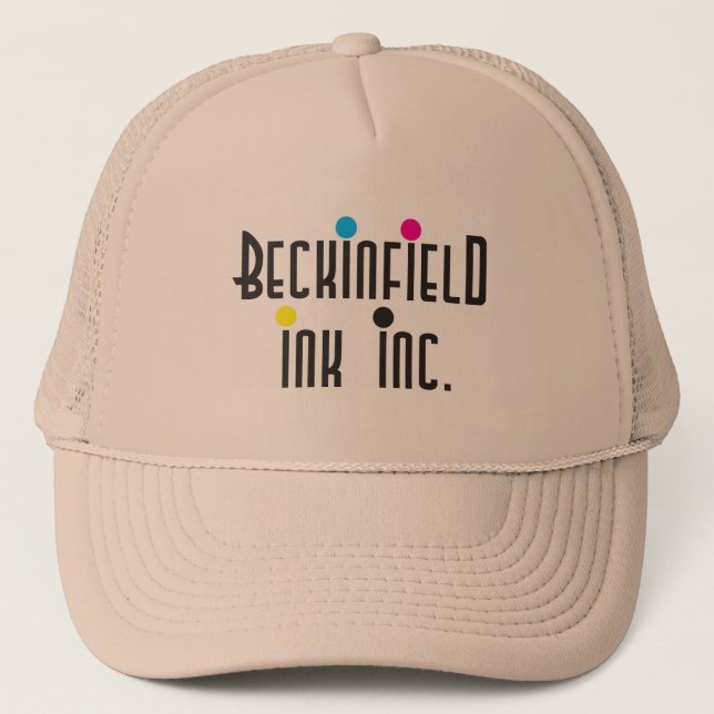 Beckinfield Ink inc Trucker Hat (Front)