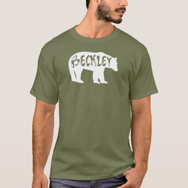 Beckley West Virginia Bear T-Shirt (Front)