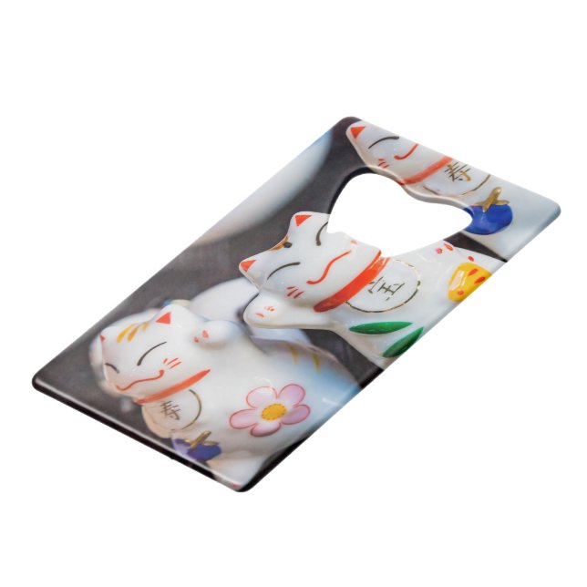Beckoning cat figurines (Back Angled)