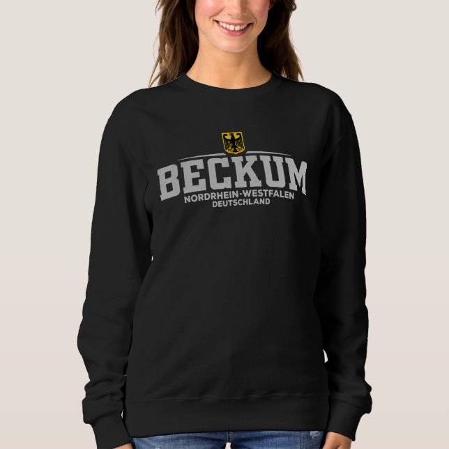 Beckum Nordrhein-Westfalen Deutschland  Germany Sweatshirt (Front)