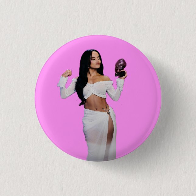 Becky 3 Cm Round Badge (Front)