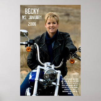 Becky, Ms. January 2008 Poster