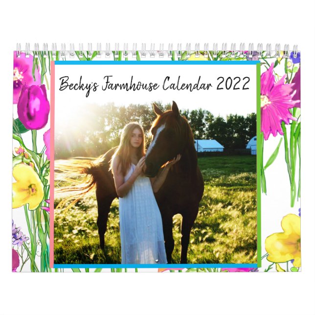Becky's Farmhouse Calendar Photography (Cover)