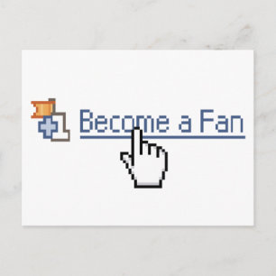 Become a Fan Postcard