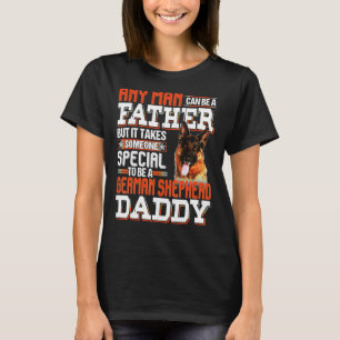 Become A Father Special German Shepherd T-Shirt