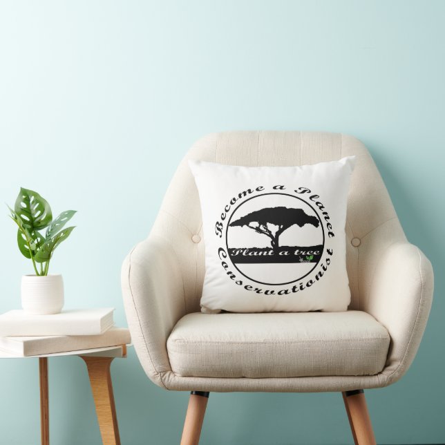 Become a planet conservationist    cushion (Chair)